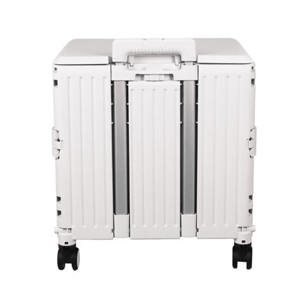 รถเข็นกล่องอเนกประสงค์พับได้ MATALL JRWS-16A 35 กก. สีเบจ_3
