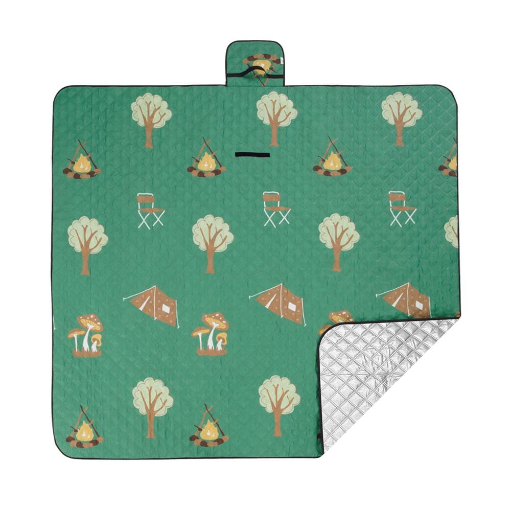 แผ่นอเนกประสงค์ HOME LIVING STYLE CAMP 195X195 ซม. สีเขียว