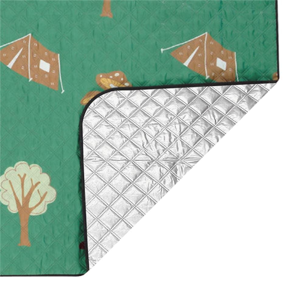 แผ่นอเนกประสงค์ HOME LIVING STYLE CAMP 195X195 ซม. สีเขียว
