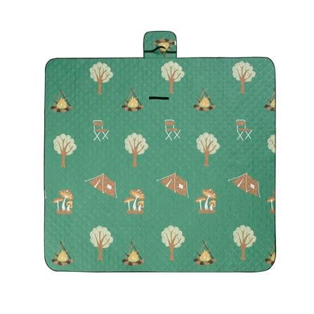 แผ่นอเนกประสงค์ HOME LIVING STYLE CAMP 195X195 ซม. สีเขียว_0