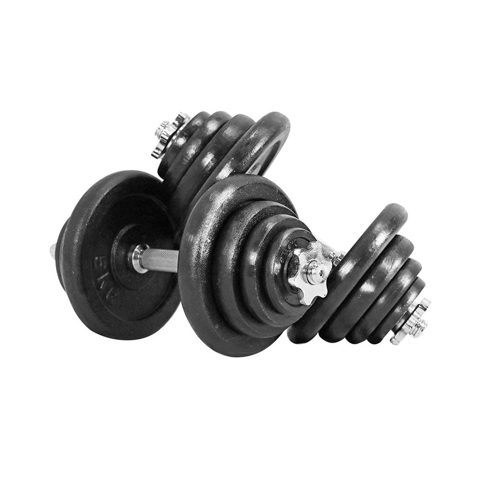 ชุดดัมเบล IRONTEC BLACK 50 กก.