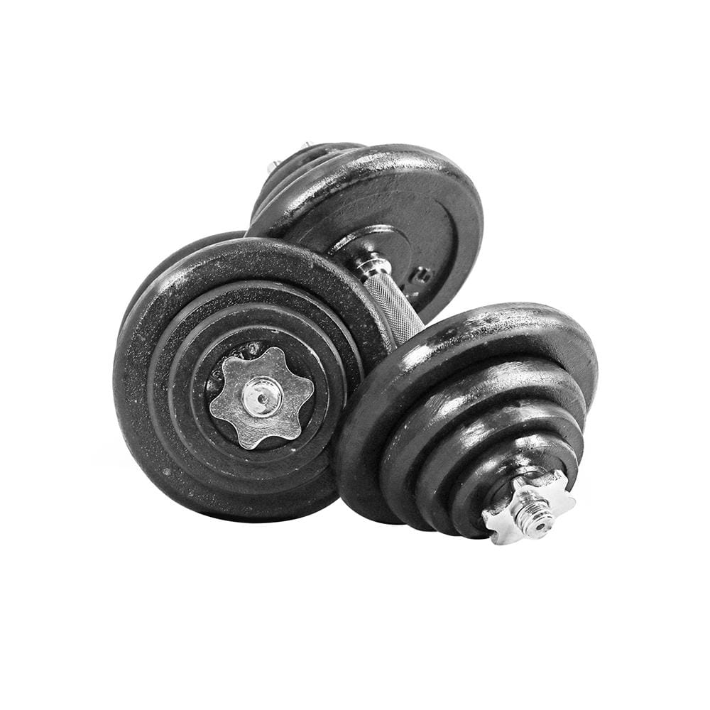 ชุดดัมเบล IRONTEC BLACK 50 กก.