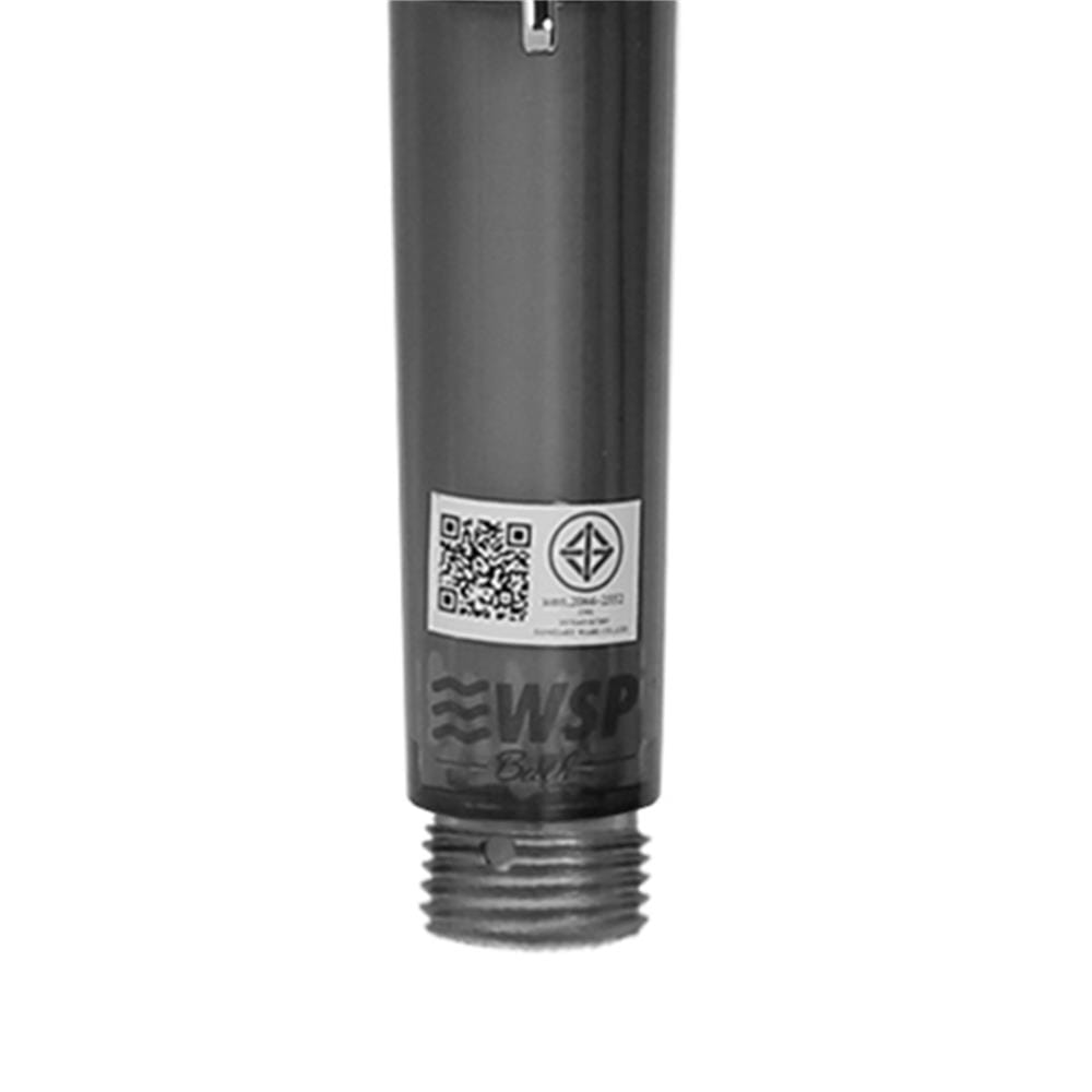 ชุดฝักบัวสายอ่อนปรับ 3 ระดับ พร้อมไส้กรอง WSP WSP-322 สีดำ