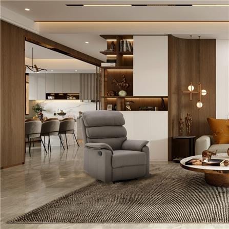 เก้าอี้ปรับนอน KONCEPT MIYAKO 19224323 สีน้ำตาล_5