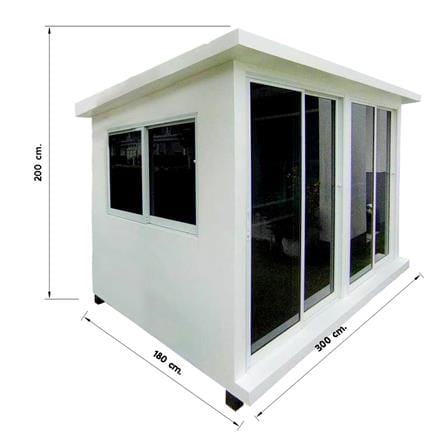 บ้านหมา บ้านแมว T.C. DOGHOUSE 3 MODERN 180X300X200 ซม._5