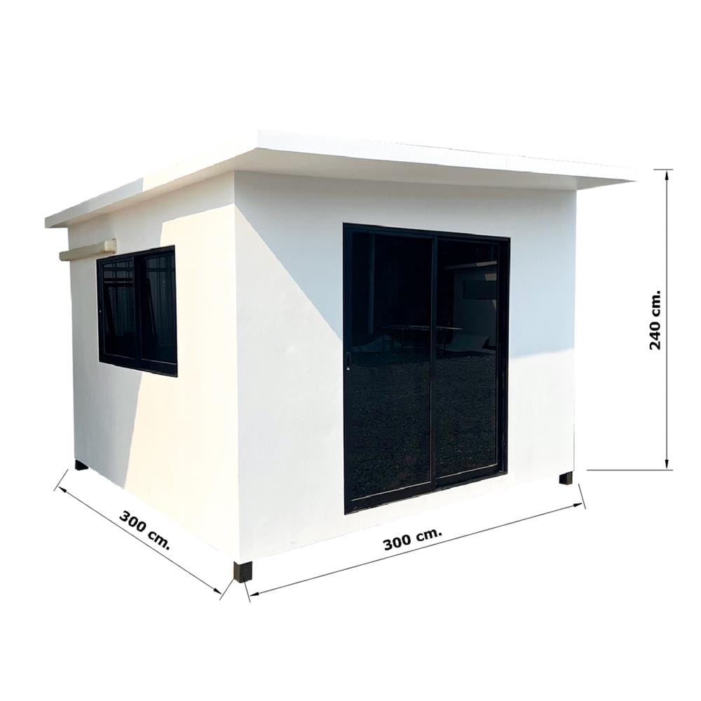 บ้านหมา บ้านแมว T.C. DOGHOUSE 33 MODERN 300X300X240 ซม.