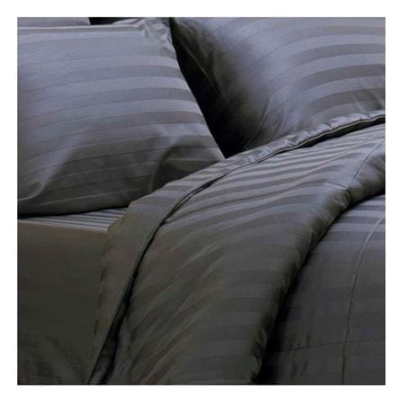ชุดผ้าปูที่นอน 3.5 ฟุต 3 ชิ้น JESSICA COTTON STRIPE 20076-DOVE_1