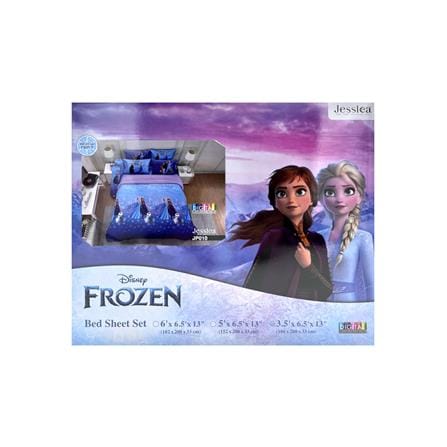 ชุดผ้าปูที่นอน 5 ฟุต 5 ชิ้น JESSICA FROZEN 21074-JP010_3
