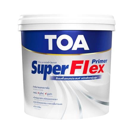 สีรองพื้นอเนกประสงค์ TOA SUPER FLEX 9 ลิตร_0