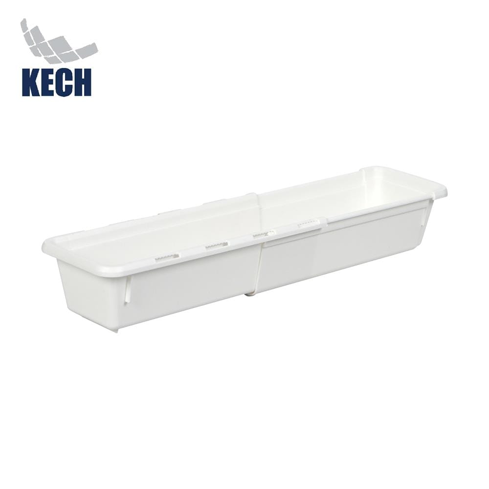 กล่องเก็บของในลิ้นชักปรับขนาดได้ KECH BEFIT SIZE M สีขาว_0