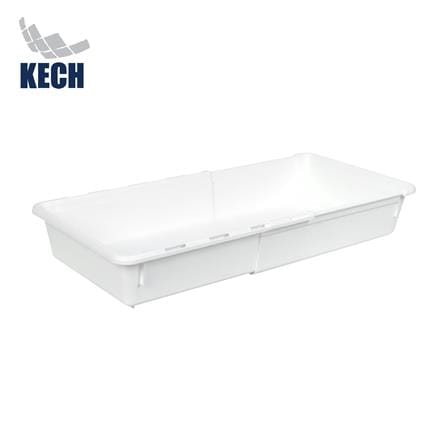 กล่องเก็บของในลิ้นชักปรับขนาดได้ KECH BEFIT SIZE XL สีขาว_0
