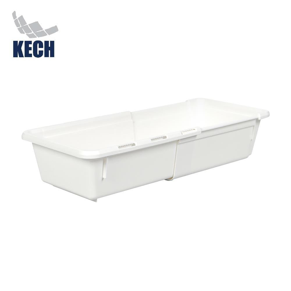กล่องเก็บของในลิ้นชักปรับขนาดได้ KECH BEFIT SIZE L สีขาว_1