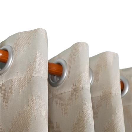 ผ้าม่าน EYELET BENETTA MARK UV 280X220 ซม. สีครีม_2