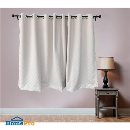 ผ้าม่าน EYELET BENETTA GANESH UV 270X160 ซม. สีครีม_6