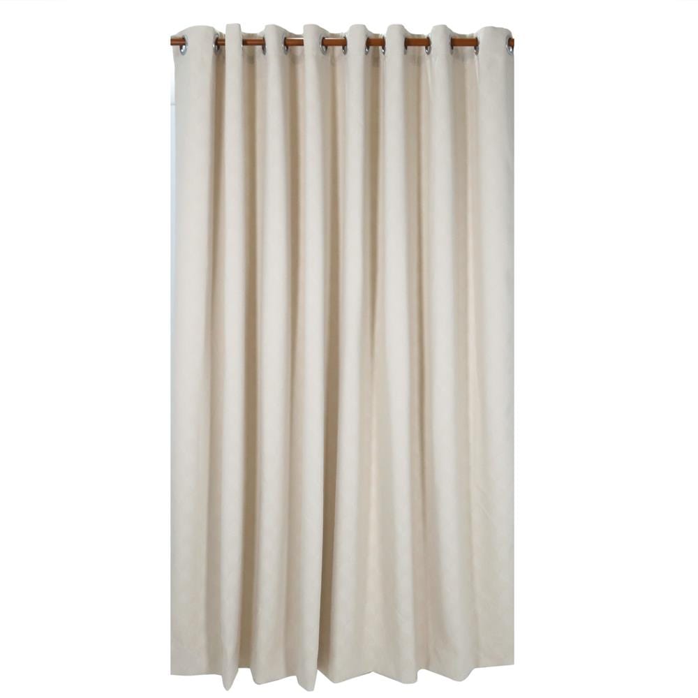 ผ้าม่าน EYELET BENETTA GANESH UV 270X220 ซม. สีครีม_0