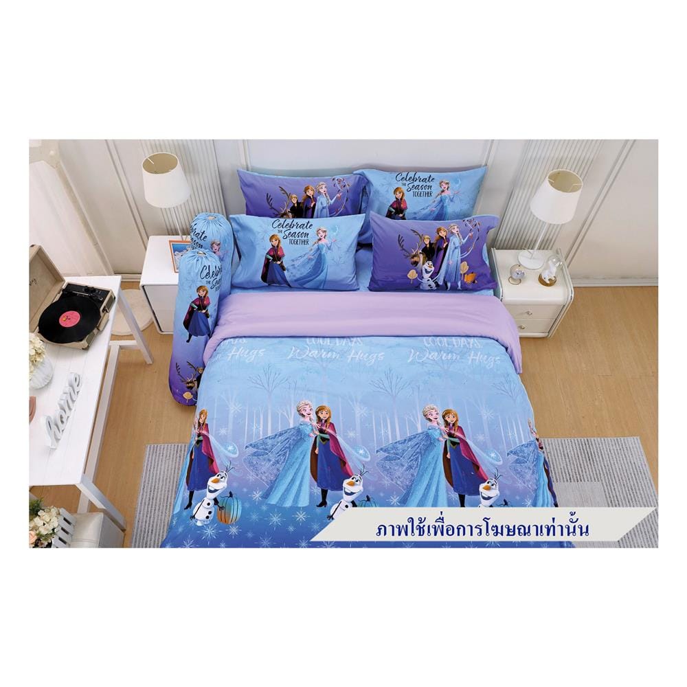 ชุดผ้าปูที่นอน 6 ฟุต 6 ชิ้น JESSICA FROZEN 22065-JP010