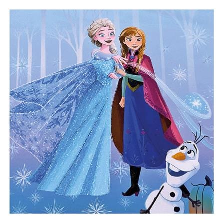 ชุดผ้าปูที่นอน 6 ฟุต 6 ชิ้น JESSICA FROZEN 22065-JP010_1