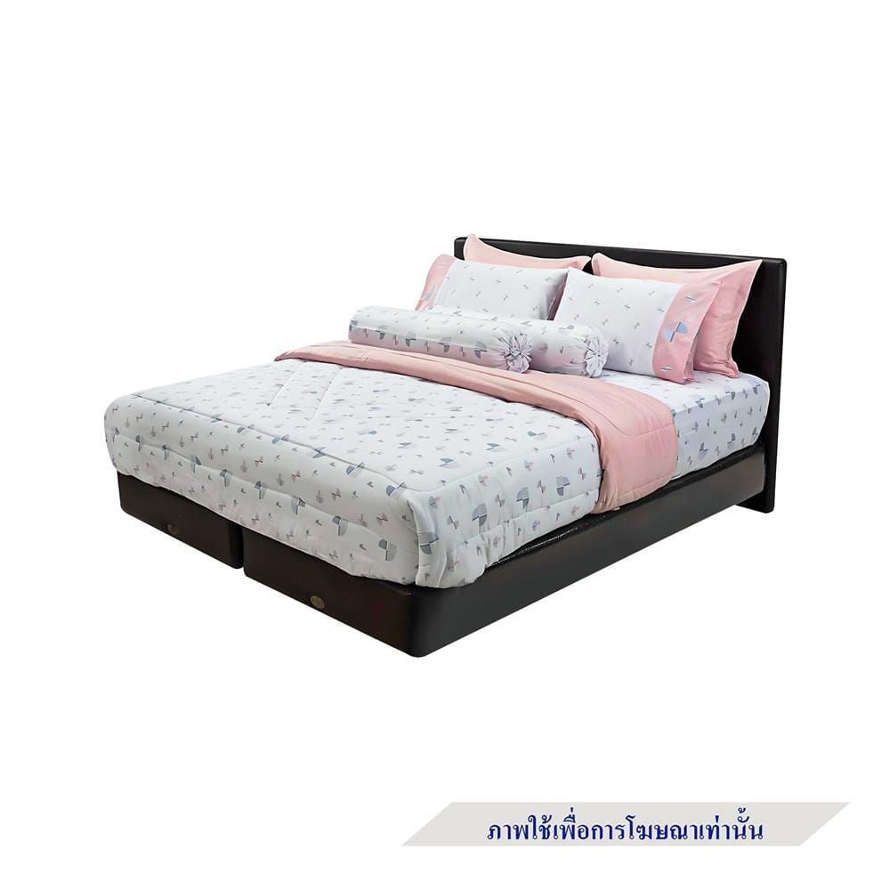 ชุดผ้าปูที่นอน 5 ฟุต 6 ชิ้น SANTAS COTTON USA VITA