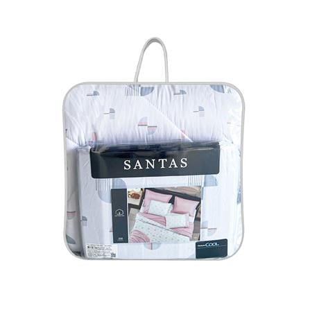 ชุดผ้าปูที่นอน 5 ฟุต 6 ชิ้น SANTAS COTTON USA VITA_5