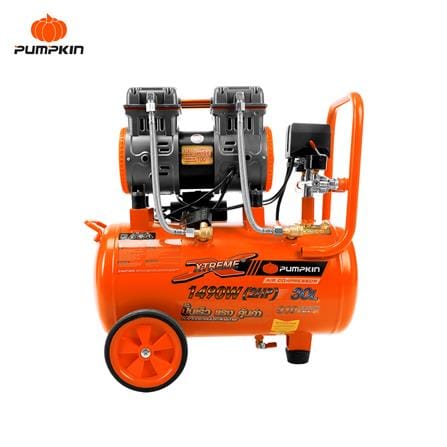 ปั๊มลม OIL FREE PUMPKIN PTT-X2HP30 2 แรงม้า 30 ลิตร_0