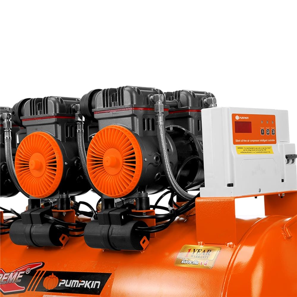 ปั๊มลม OIL FREE PUMPKIN PTT-X6HP120 6 แรงม้า 120 ลิตร