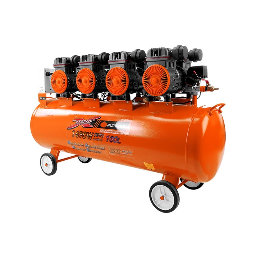 ปั๊มลม OIL FREE PUMPKIN PTT-X8HP160 8 แรงม้า 160 ลิตร