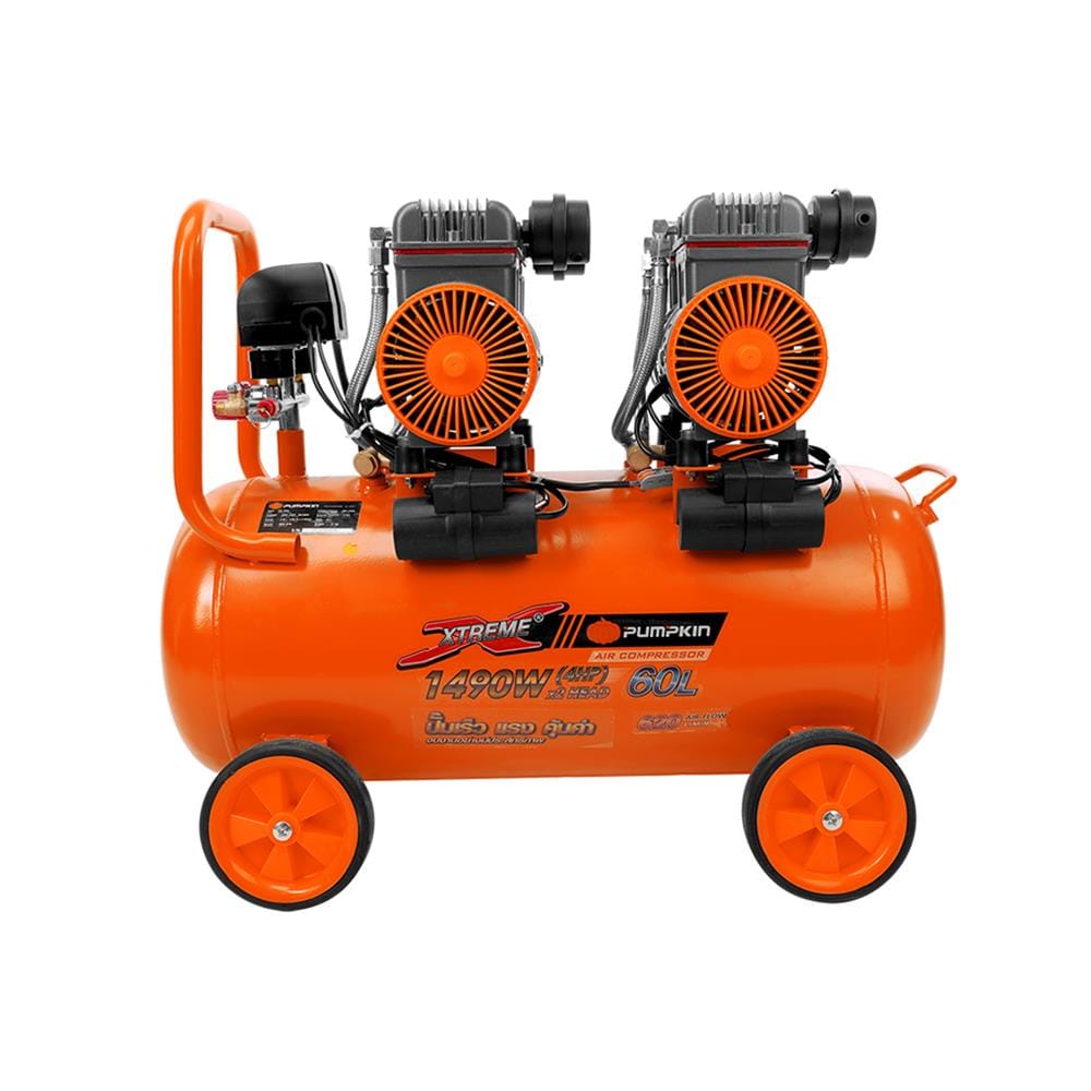 ปั๊มลม OIL FREE PUMPKIN PTT-X4HP60 4 แรงม้า 60 ลิตร