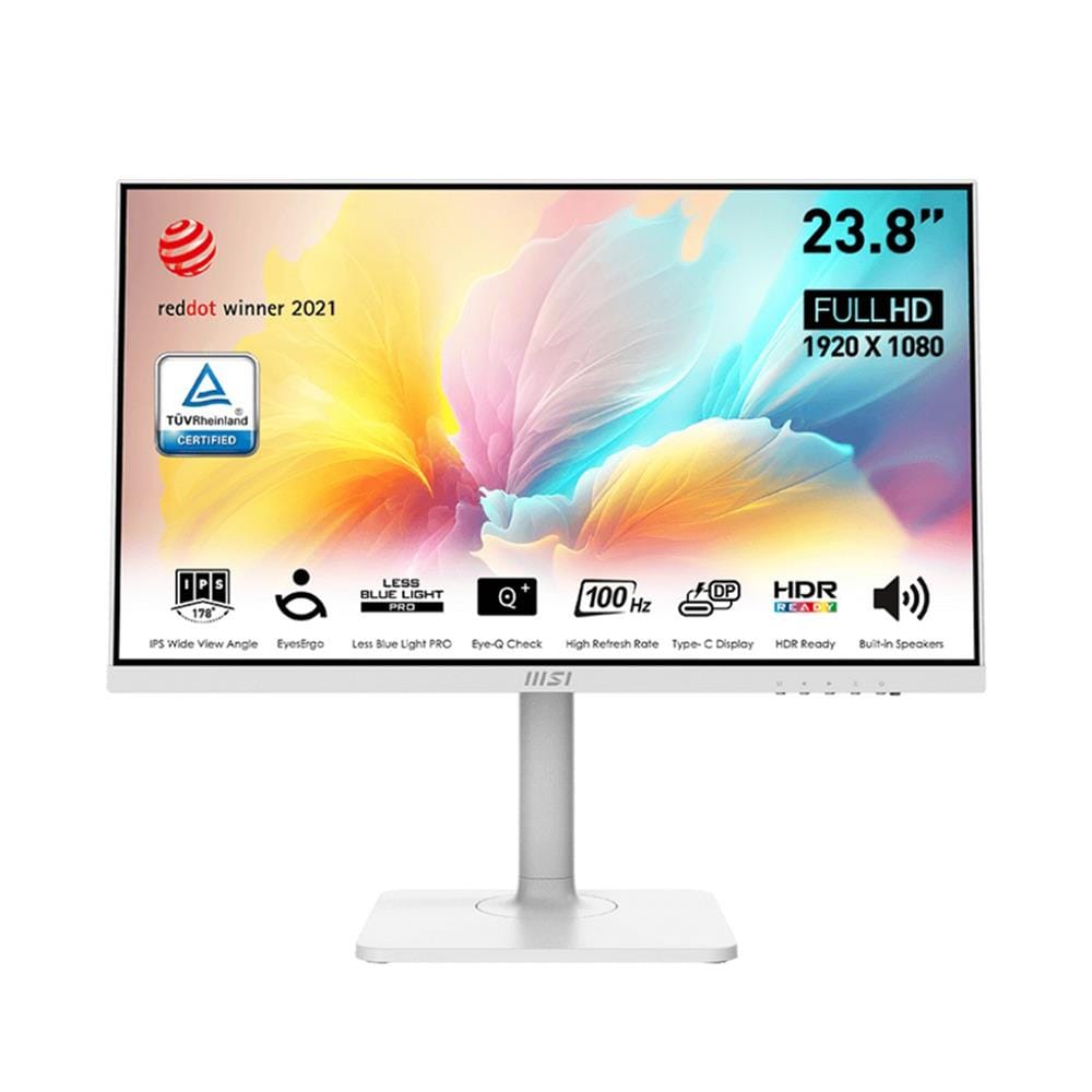 จอมอนิเตอร์ 24 นิ้ว MSI MODERN MD2412PW