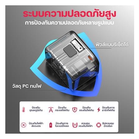 ปลั๊กแปลง 4 IN 1 UNIVERSAL 1 USB 3 TYPE C MOOV TA05 สีดำ_8