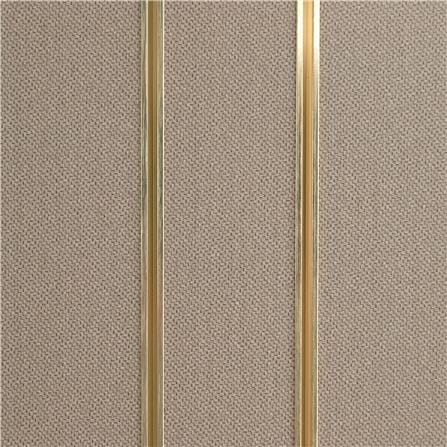 ประตูภายในเมลามีน AZLE ร่องอะลูมิเนียม 80X200 ซม. สีบีช ไม่เจาะลูกบิด_3