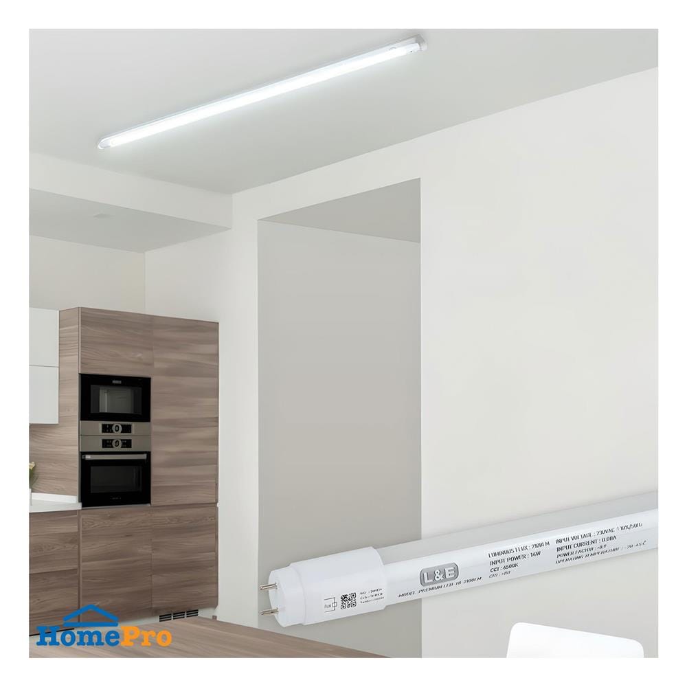 หลอด LED L&E T8 PREMIUM SE 14 วัตต์ DAYLIGHT G13