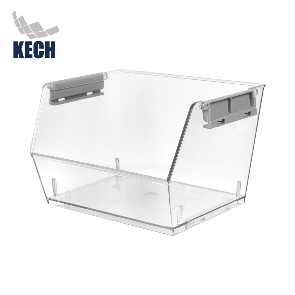 ชั้นวางของแบบใส ซ้อนได้ KECH AGLOW ขนาดเล็ก