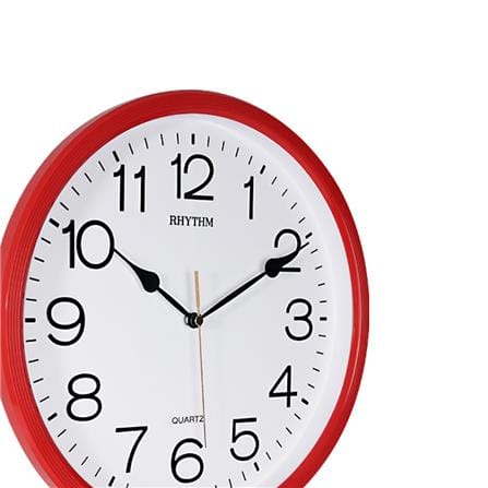 นาฬิกาแขวน RHYTHM CMG734NR01 12.5 นิ้ว สีแดง_2