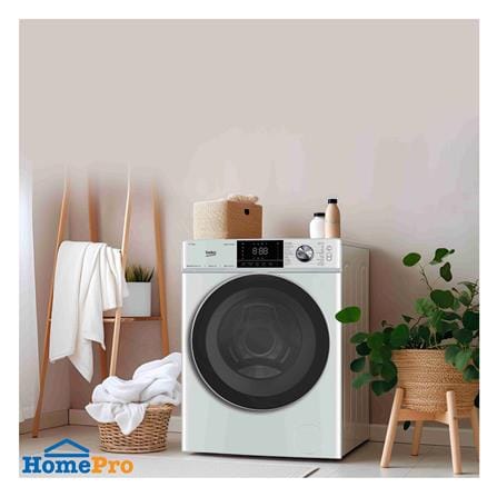 เครื่องซักอบผ้าฝาหน้า BEKO WDW117P1W 11/7 1400RPM อินเวอร์เตอร์ สีขาว_5