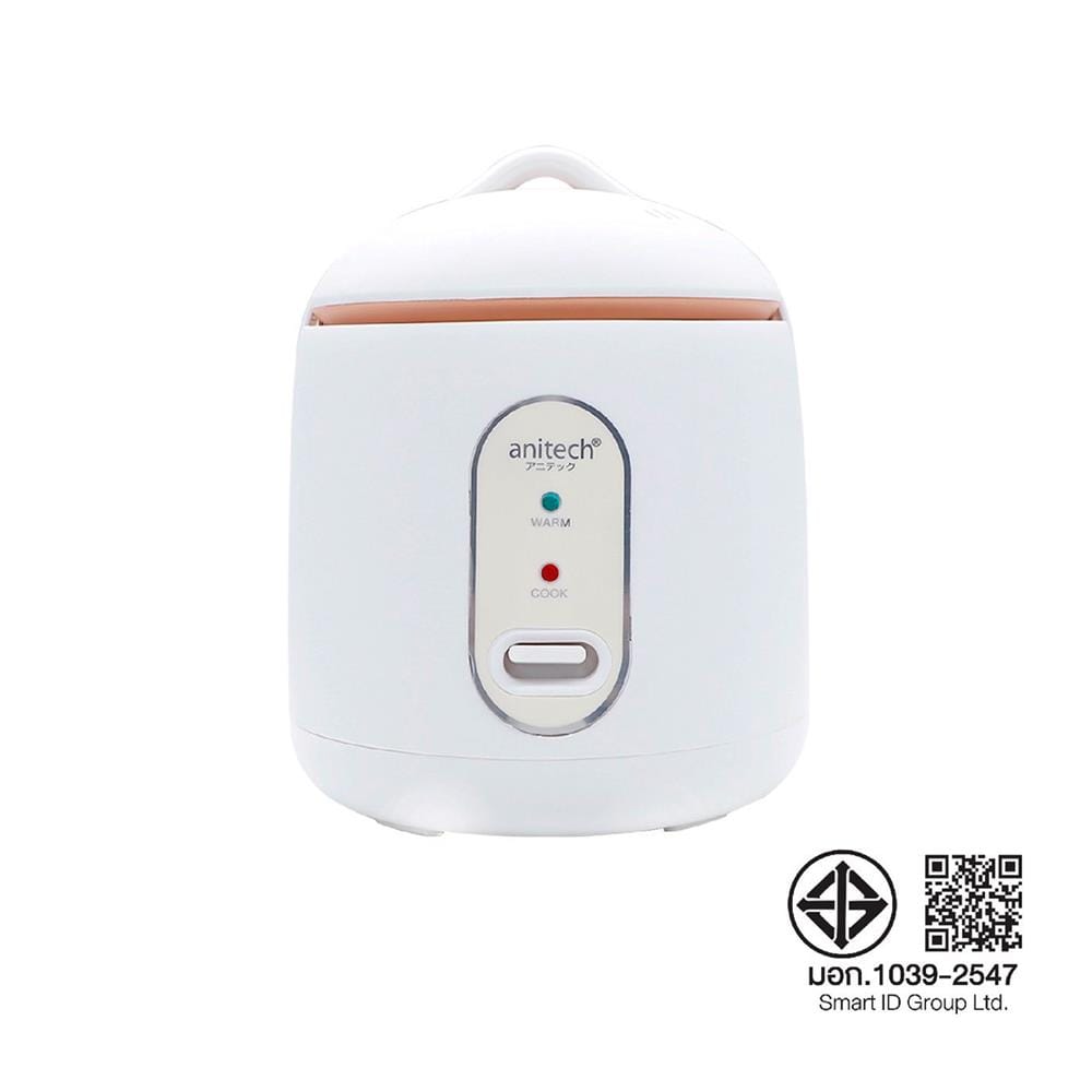 หม้อหุงข้าว MANUAL ANITECH SRC06A-WH 0.6 ลิตร