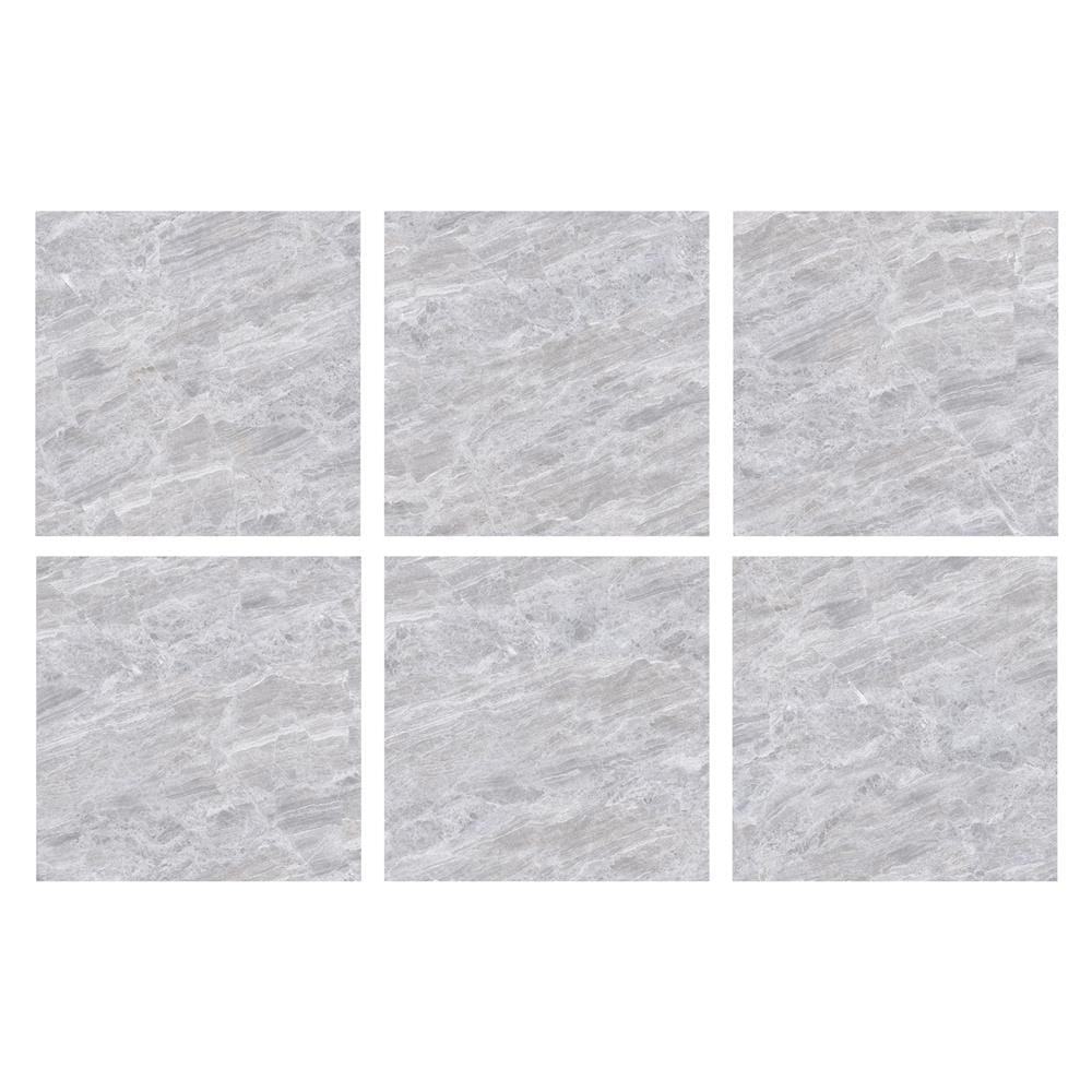 กระเบื้องพื้นพอร์ซเลน 60x60 ซม. COTTO ไฮโดรเจน เทา PM 1.44 ตร.ม.