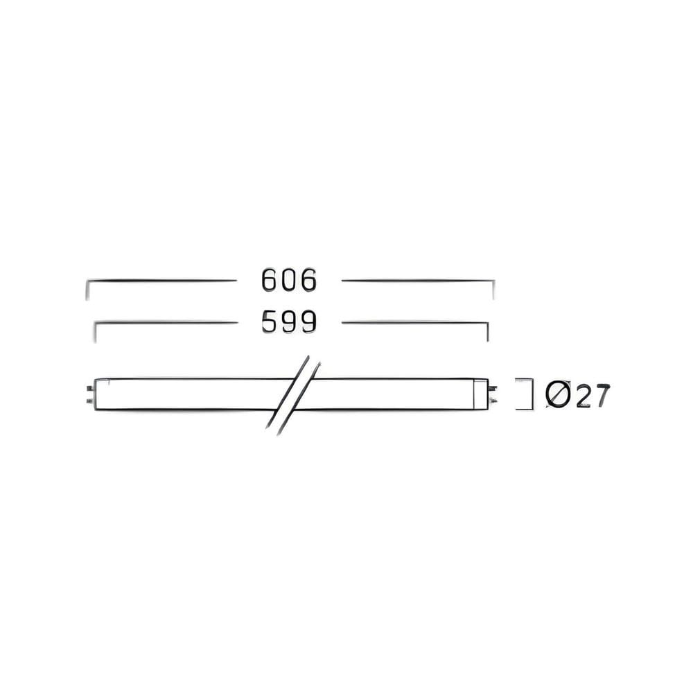 หลอด LED สั้น L&E T8 STD SE 9 วัตต์ DAYLIGHT G13