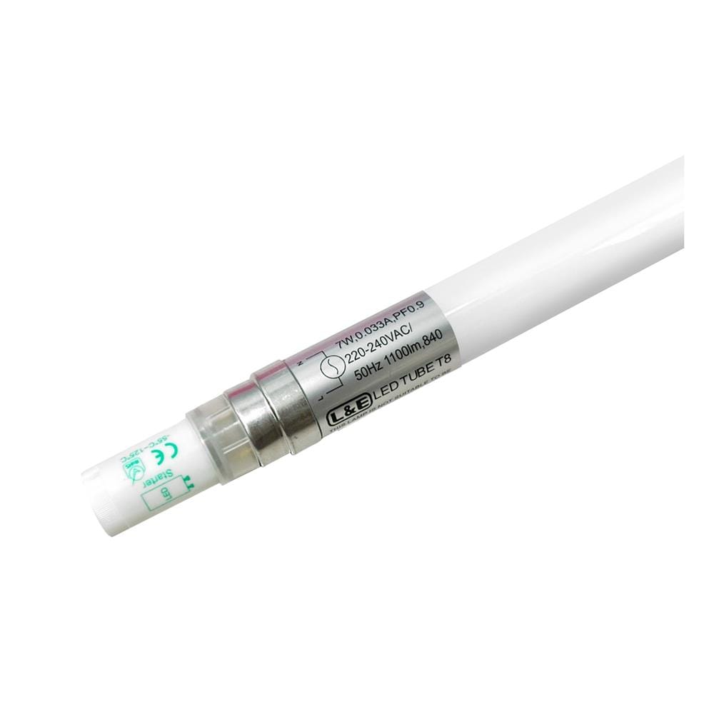 หลอด LED สั้น L&E T8 INVESTMENT SE 7 วัตต์ COOL WHITE G13