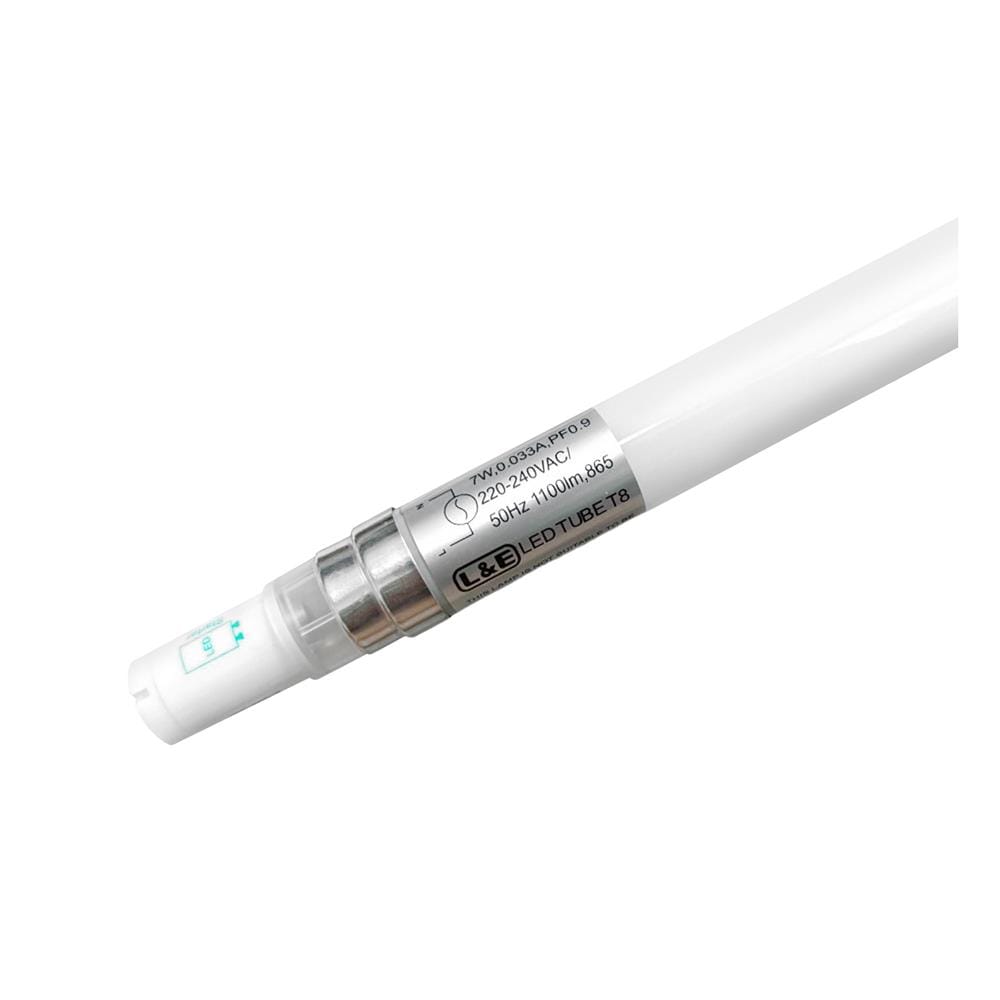 หลอด LED สั้น L&E T8 INVESTMENT SE 7 วัตต์ DAYLIGHT G13