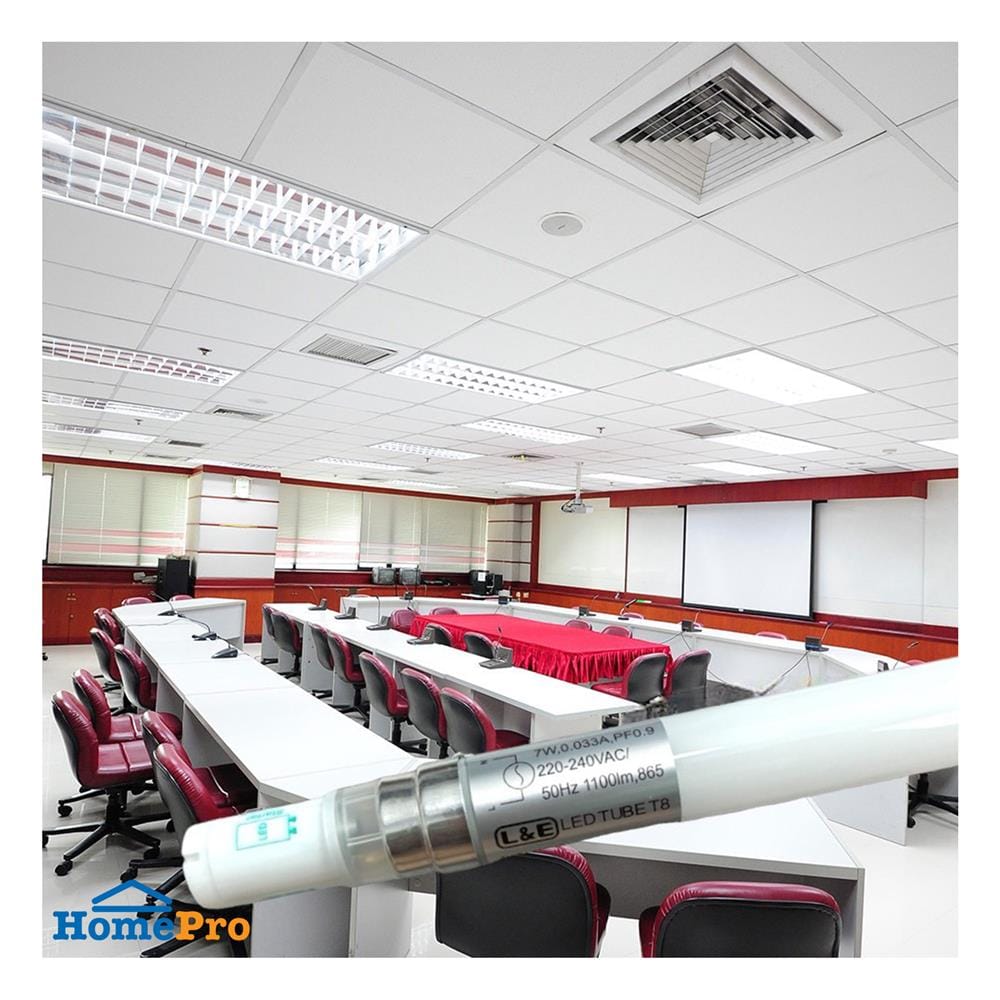หลอด LED สั้น L&E T8 INVESTMENT SE 7 วัตต์ DAYLIGHT G13