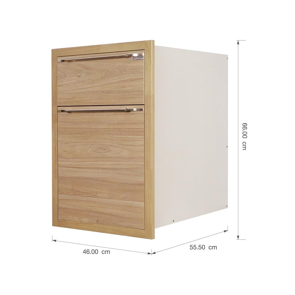 ตู้ลิ้นชัก KITZCHO LUCIDA 46x66 ซม. สี HONEY OAK V.1