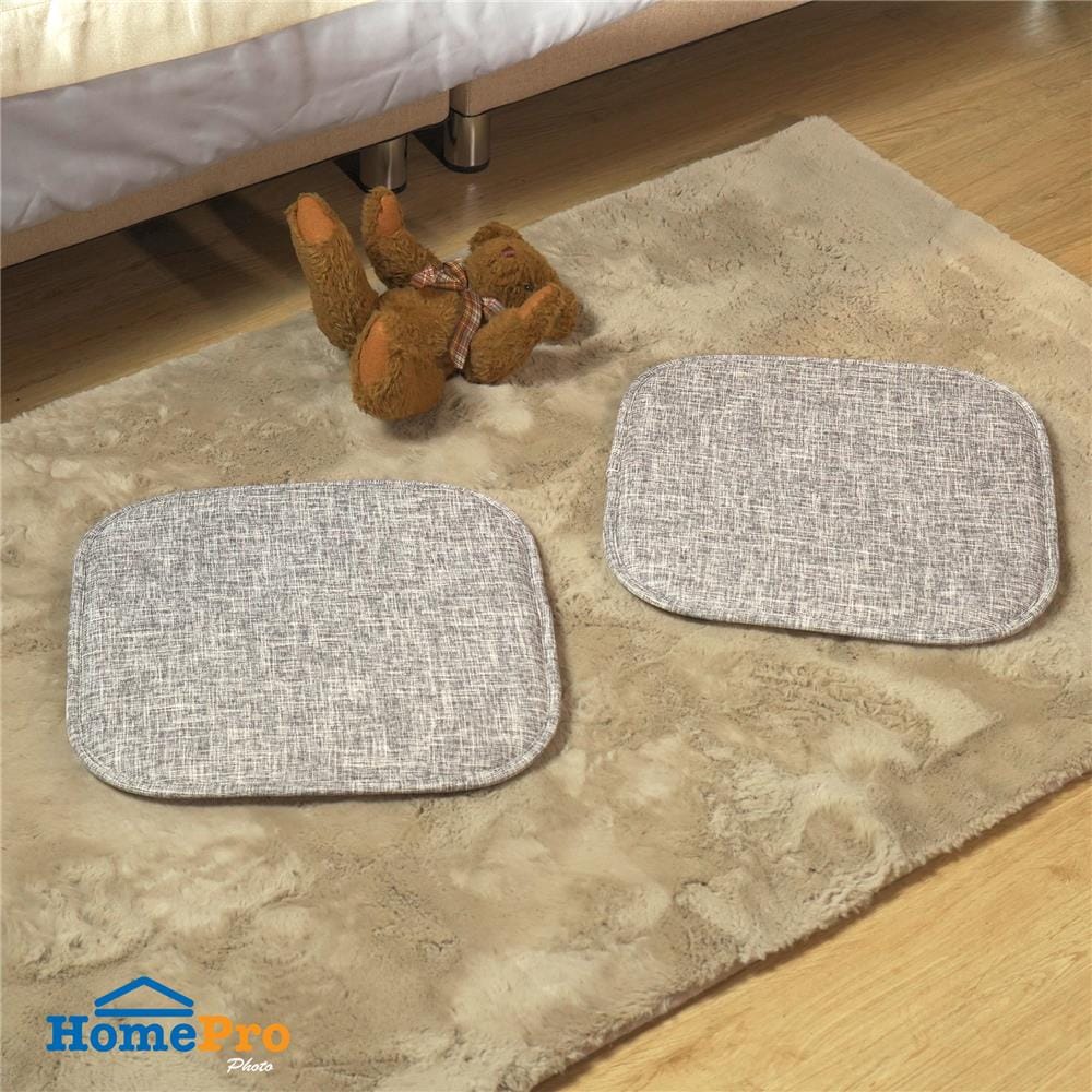 เบาะรองนั่ง HOME LIVING STYLE HAGI 16X16 นิ้ว สีเทา แพ็ก 2 ชิ้น