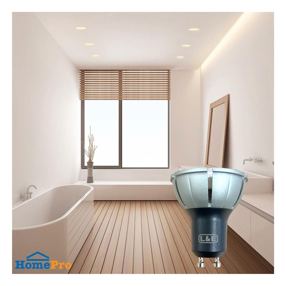 หลอด LED L&E MR16/PAR 940 60D 7.5 วัตต์ COOL WHITE GU10