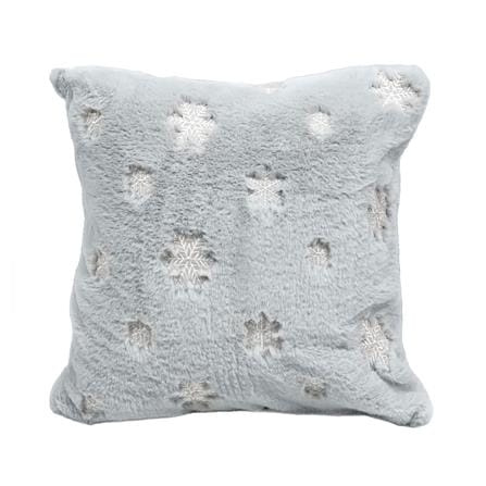 หมอนอิง HOME LIVING STYLE MERRY-SNOW 18X18 นิ้ว สีเทา_2