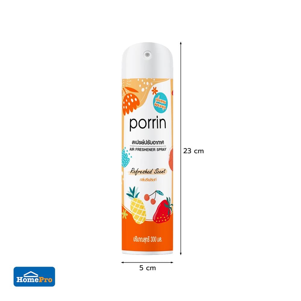 สเปรย์ปรับอากาศ PORRIN 300 มล. REFRESHED