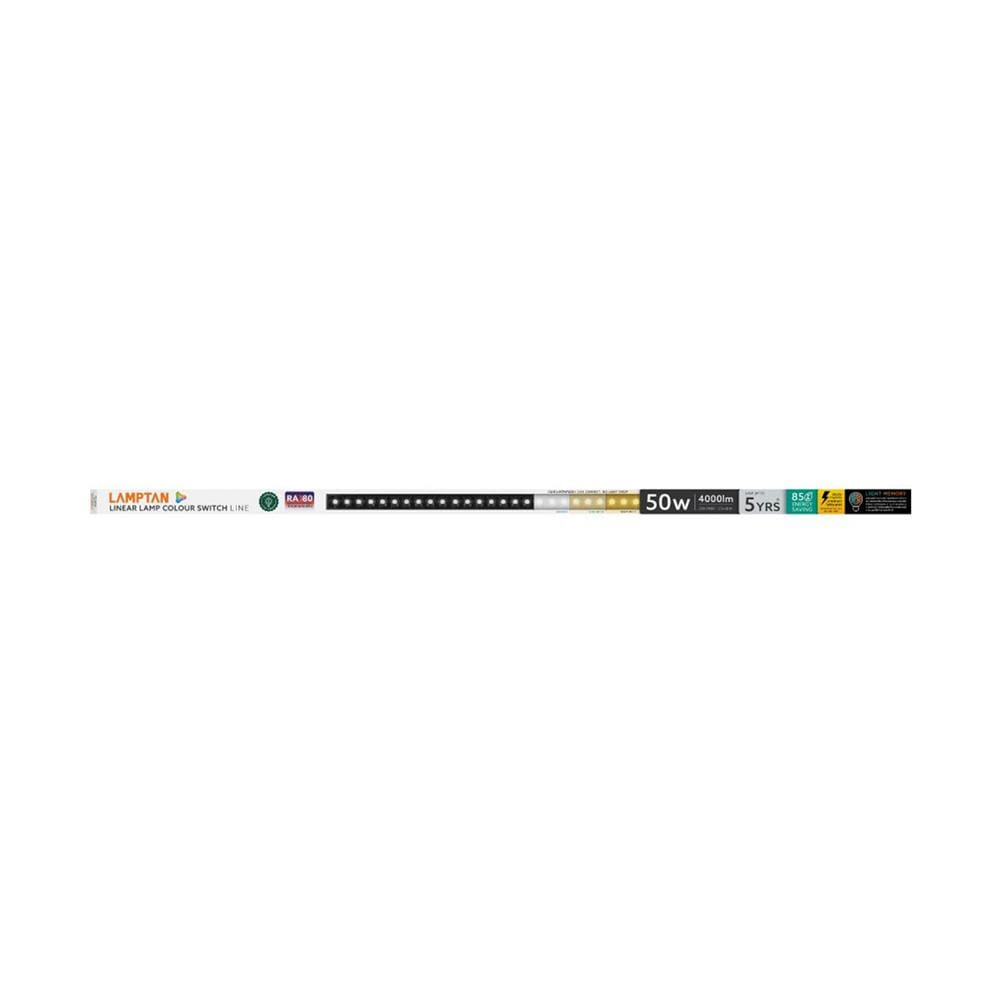 ชุดรางนีออน LED LAMPTAN LINEAR LAMP COLOUR SWITCH LINE 50 วัตต์ DAYLIGHT/WARM WHITE/COOL WHITE