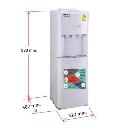 ตู้น้ำดื่ม HITACHI HWD-15000WHOA สีขาว_5