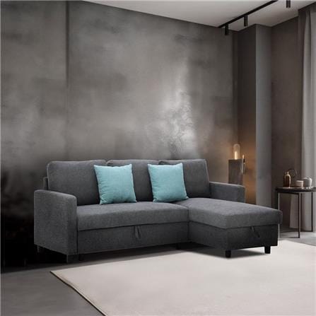 โซฟาเข้ามุม KONCEPT NETISA 19224322 สีเทาเข้ม_6