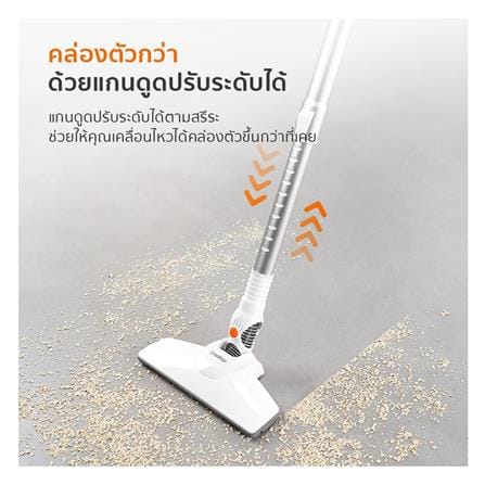 เครื่องดูดฝุ่นแบบด้าม GAABOR VCW16M-WH01A สีขาว_3