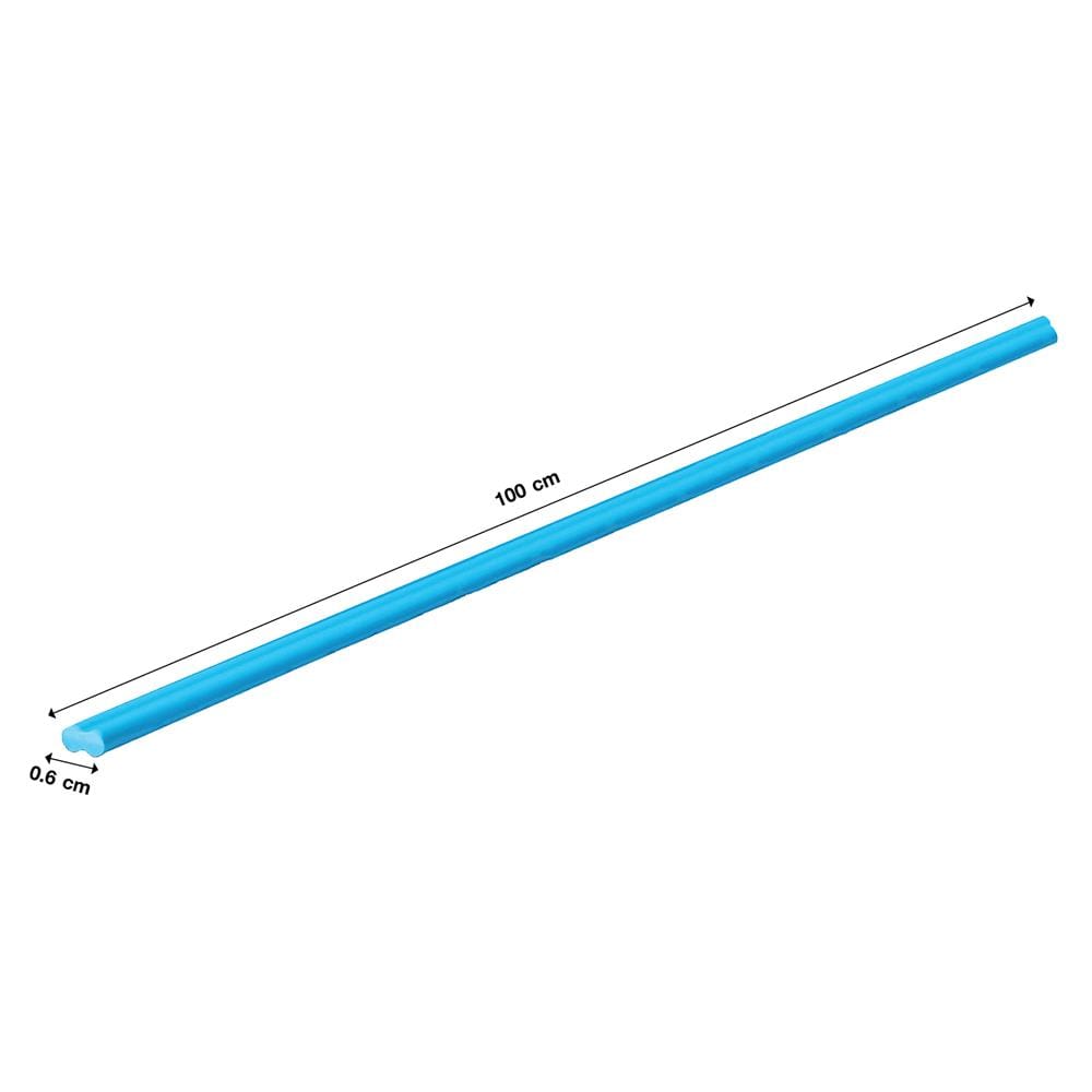 ลวดเชื่อม PVC SCG เส้นคู่ 3X6 มม. สีฟ้า แพ็ก 5 ชิ้น